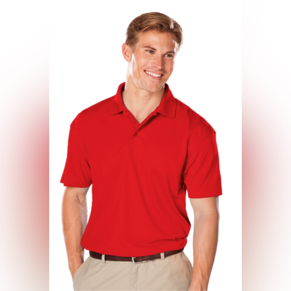 Blue Generation Essentials Collection Polo Red Large